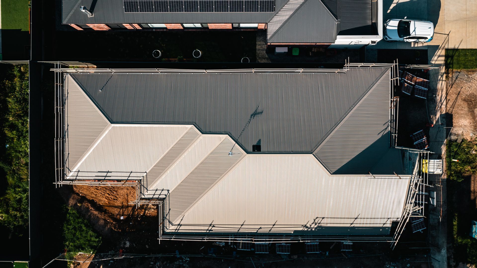 Bendigo metal roofing replacement project